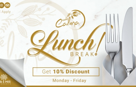 Monday to Friday with 10% discount