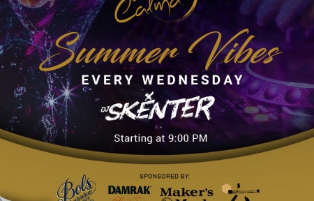 Calma Summer Vibes every Wednesday